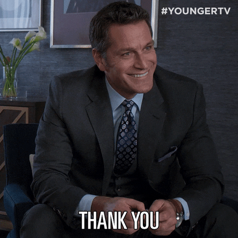 Thanks Appreciate GIF by YoungerTV
