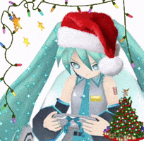 Hatsune Miku Christmas GIF