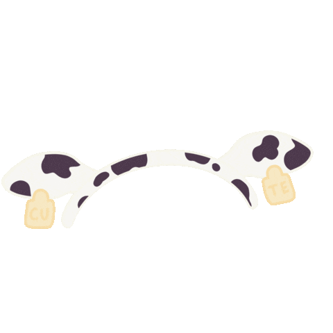 Cow Sticker