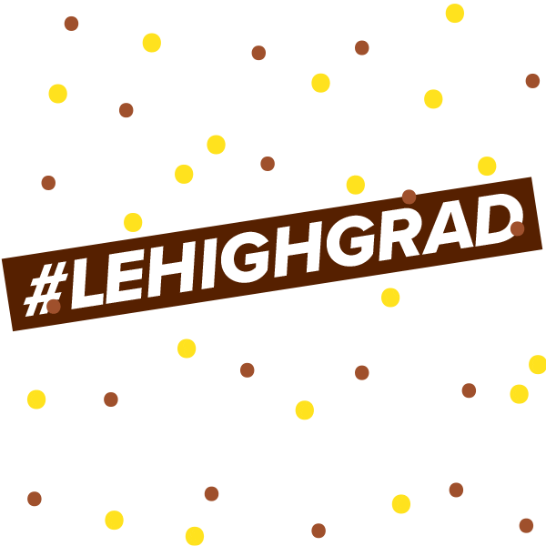 Grad Celebrate Sticker by Lehigh University