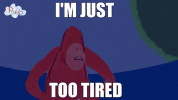 Tired Time GIF by Pablo
