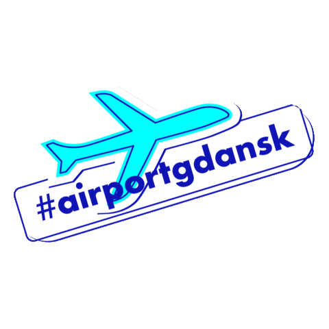 Gdańsk Lech Wałęsa Airport Sticker