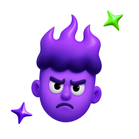 Angry Mood Sticker by Solvo