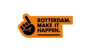 Port Of Rotterdam Eur Sticker by Rotterdam. Make It Happen.