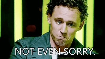 sorry tom hiddleston GIF