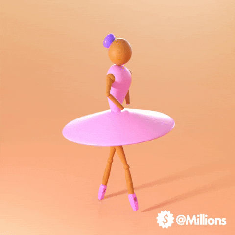 Happy Ballet Shoes GIF by Millions
