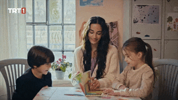 Mom Book GIF by TRT