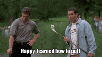 Happy Gilmore GIF