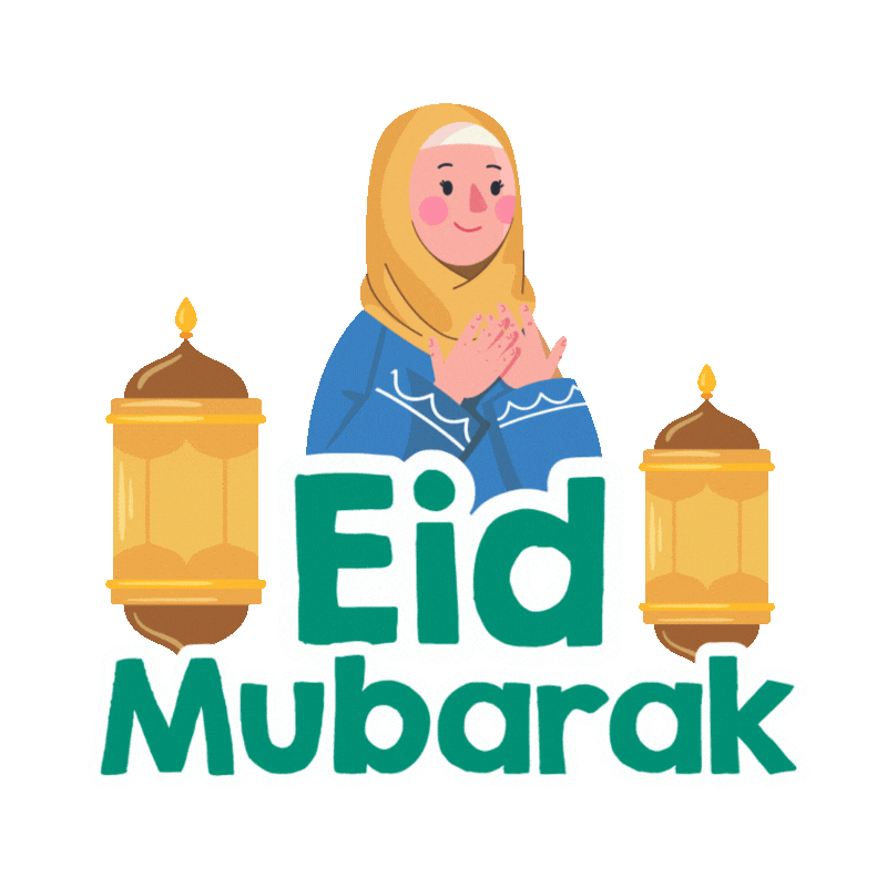 Eid Al Fitr Ramadan Sticker by Muslim Pro