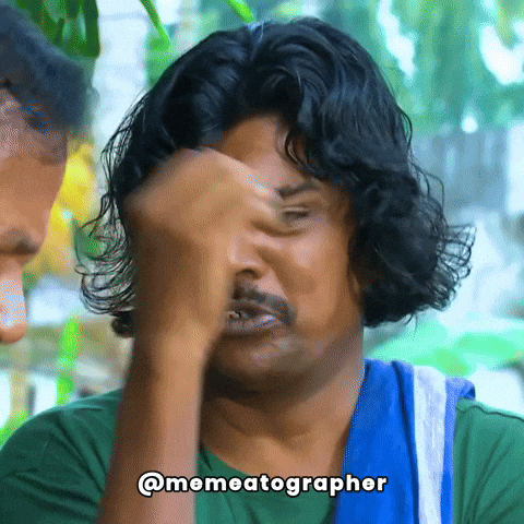 Malayalam Comedy Crying GIF