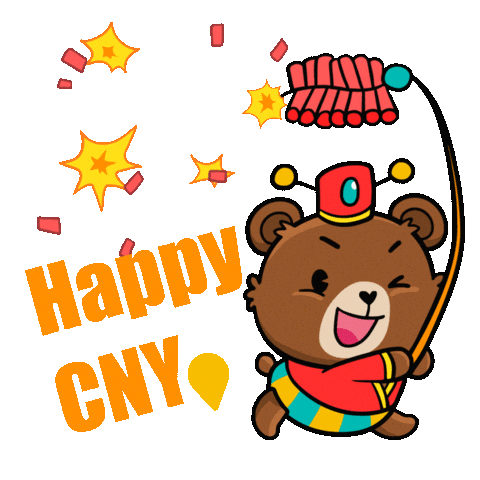 新年快乐 恭喜发财 Sticker by Lotus's Malaysia