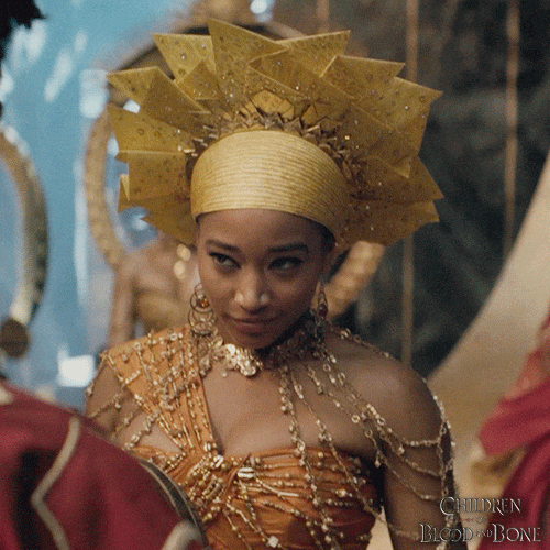Amandla Stenberg Smiling GIF by Children of Blood and Bone