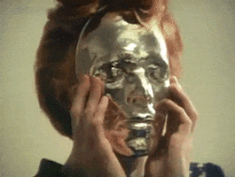 David Bowie Mask GIF