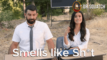 Smell Stinks GIF by DrSquatchSoapCo