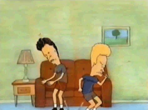 Image result for beavis and butthead gif"