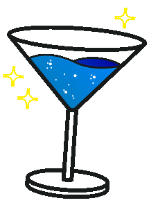 Party Sparkling Sticker