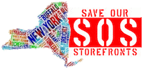 Save Our Storefronts Sticker
