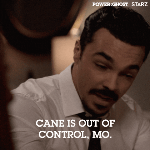 Out Of Control Ramirez GIF by Power Book II: Ghost