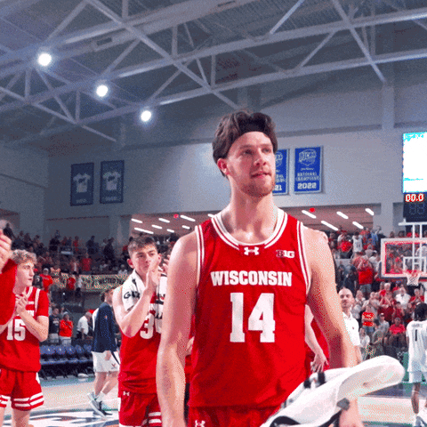 Lets Go Basketball GIF by Wisconsin Badgers
