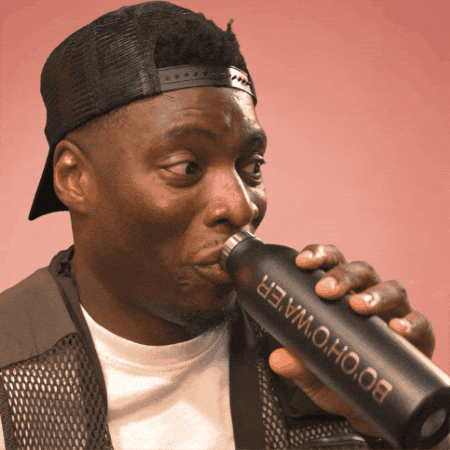 Bottle Of Water GIF by Chewkz