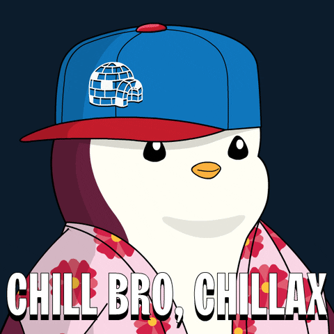 Breathe Chill Out GIF by Pudgy Penguins