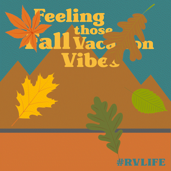 Falling Leaves Fall GIF by RV LIFE Pro