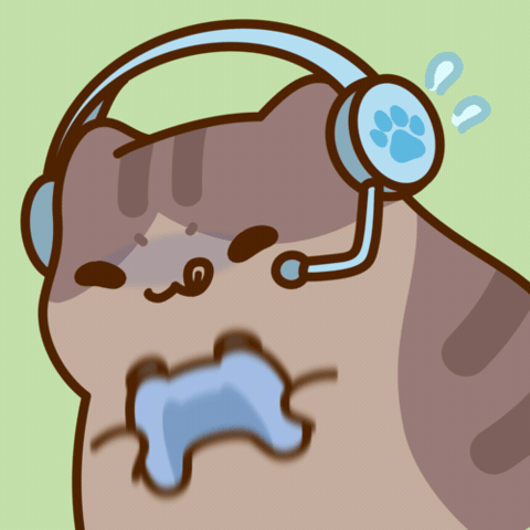 Playing Games Cat GIF by Bichi Mao