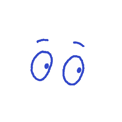 眼睛 看 Sticker