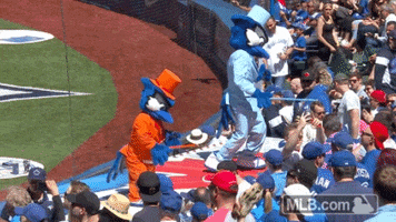 toronto blue jays dancing GIF by MLB