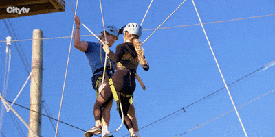 Tree Climbing Date GIF by Bachelor in Paradise Canada
