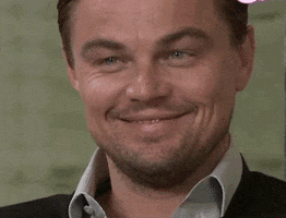Leonardo Dicaprio Smile GIF
