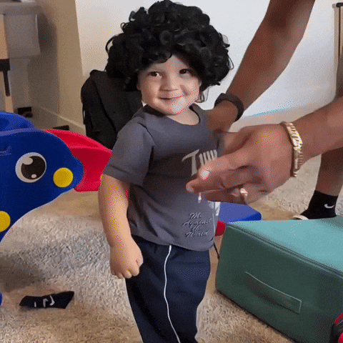 Baby Curly Hair GIF