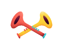 Announcement Blasting Sticker by Blendle