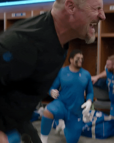 Dan Campbell Win GIF by Detroit Lions