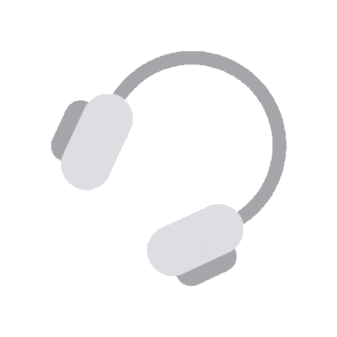 Headphones Listentomusic Sticker by rindus