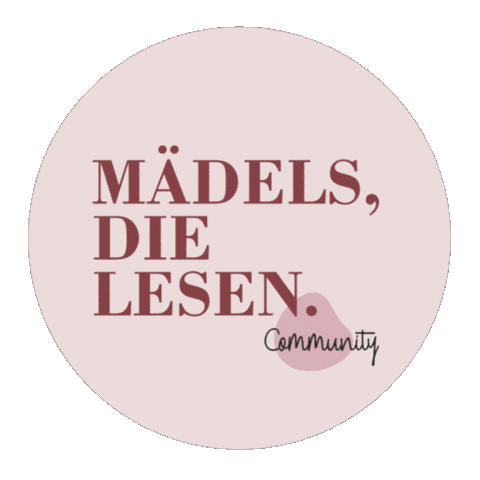 Logo Relax Sticker by Mädels, die lesen.