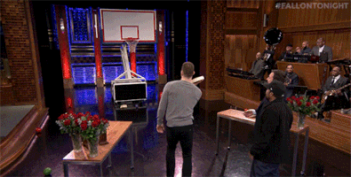 tonight show random object shootout GIF by The Tonight Show Starring Jimmy Fallon
