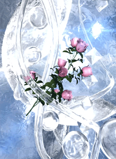 flowers ice GIF by VALERIS