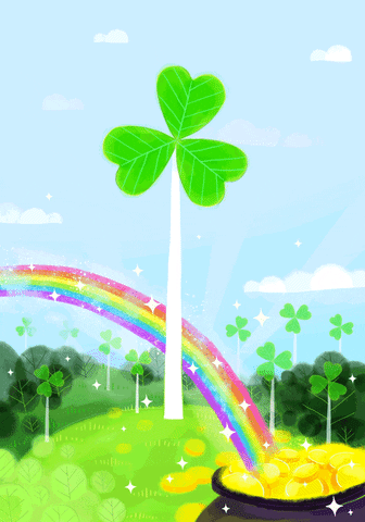 st patrick's day shamrock GIF by General Electric