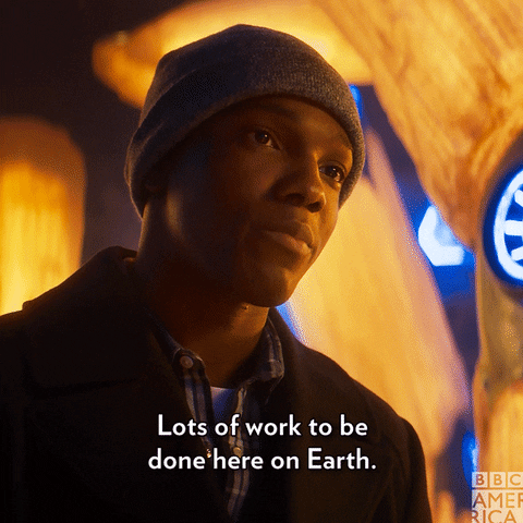 Work To Do Doctor Who GIF by BBC America