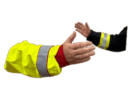 Team Helfen Sticker by ASBOOE