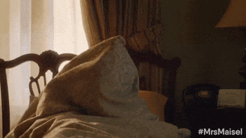 wake up morning GIF by The Marvelous Mrs. Maisel