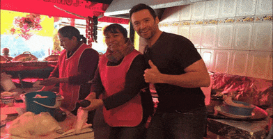 rodrigocrespo mexico john travolta hugh jackman quesadillas GIF