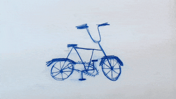 animation bicycle GIF by Sanfok