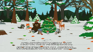 christmas tree GIF by South Park 