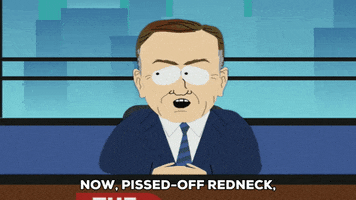 angry redneck GIF by South Park 