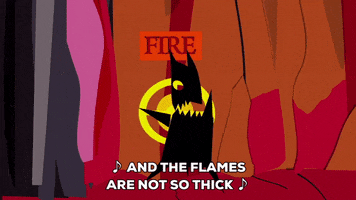 fire demon GIF by South Park 