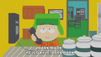 kyle broflovski goodbye GIF by South Park 