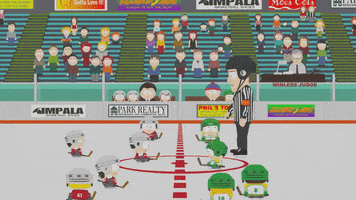 hockey ref GIF by South Park 