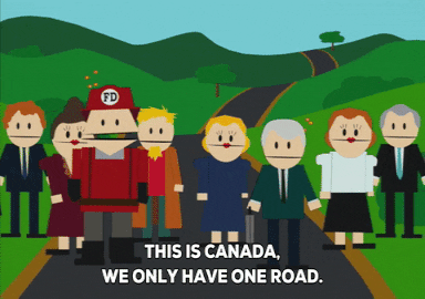One Road Canada GIF by South Park - Find & Share on GIPHY
